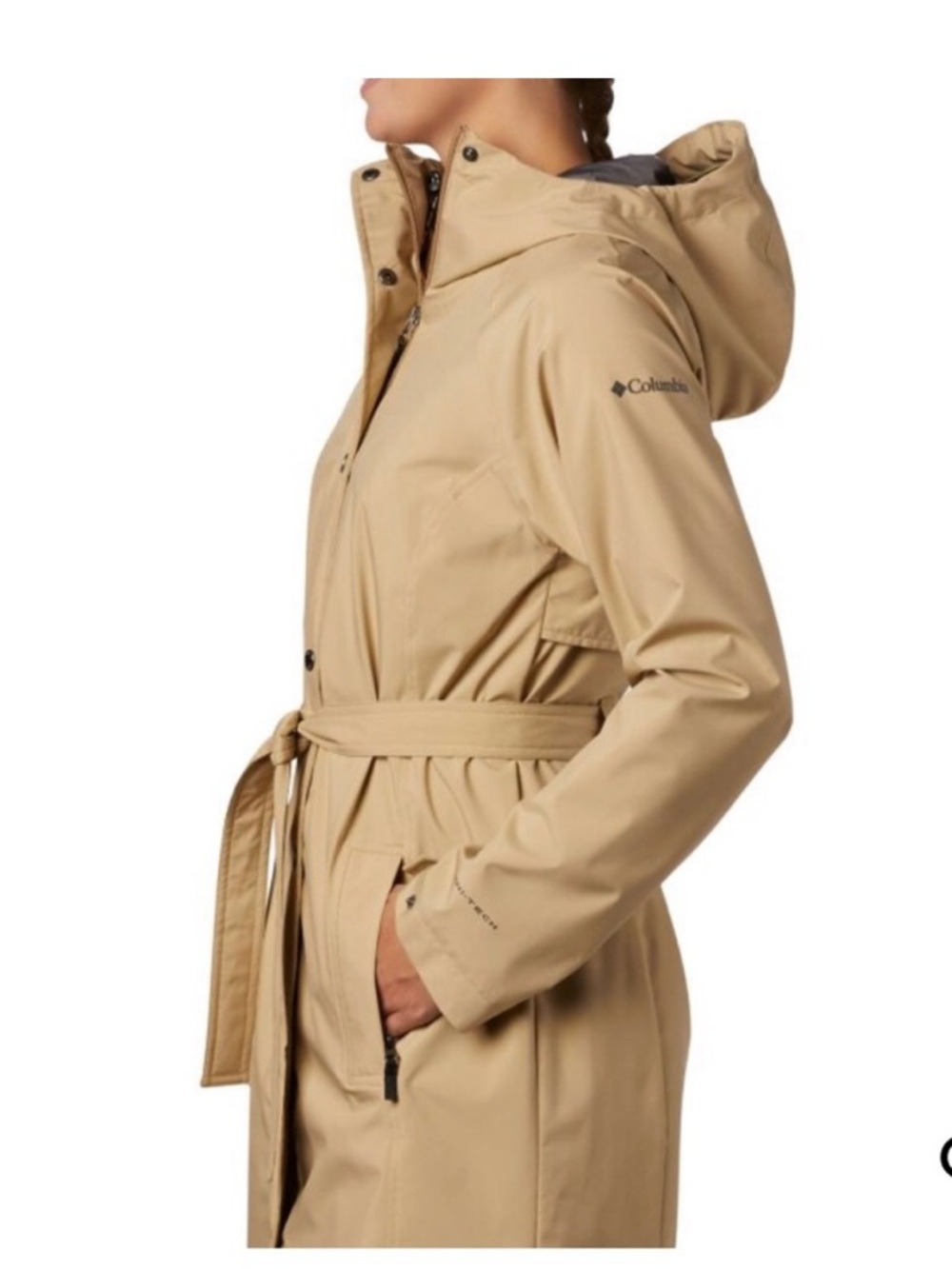 Columbia womens Pardon My Trench II Rain Jacket Size Small NWOT - Picture 3 of 17